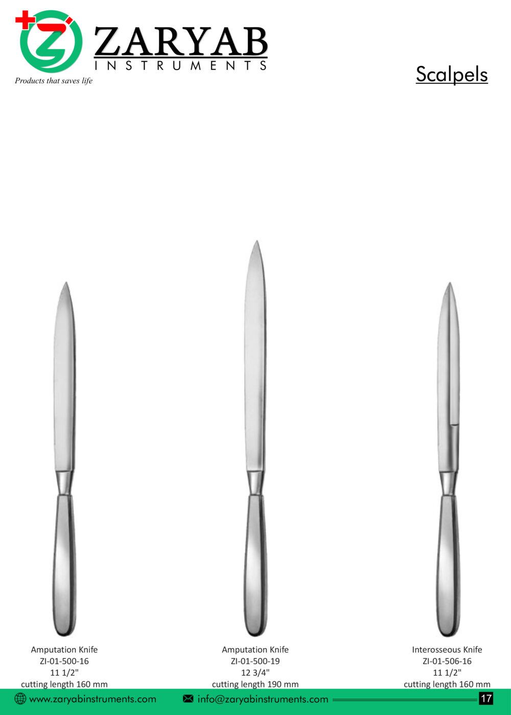 Scalpels